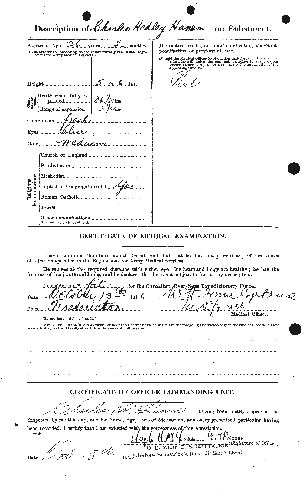 Personnel Records of the First World War - CEF 375010b