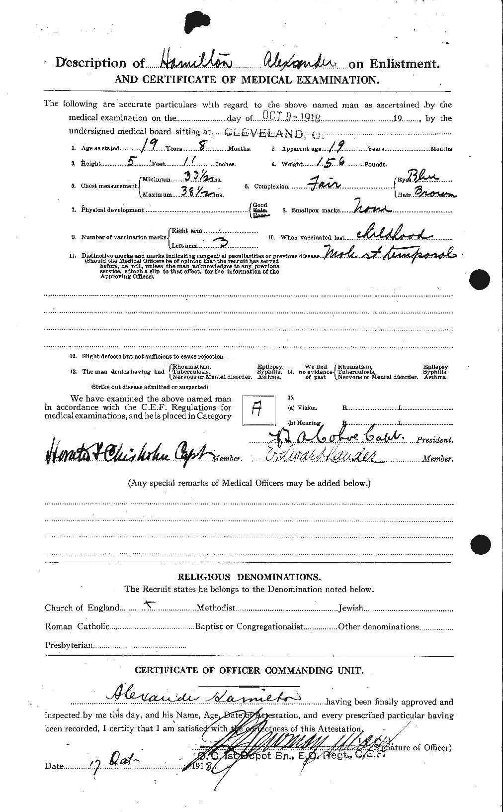 Personnel Records of the First World War - CEF 375198b
