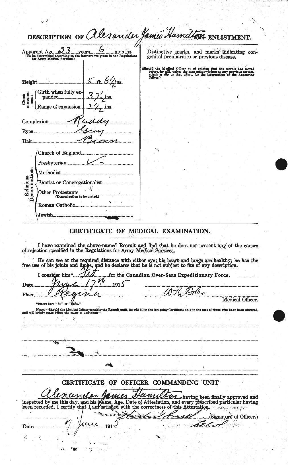 Personnel Records of the First World War - CEF 375205b