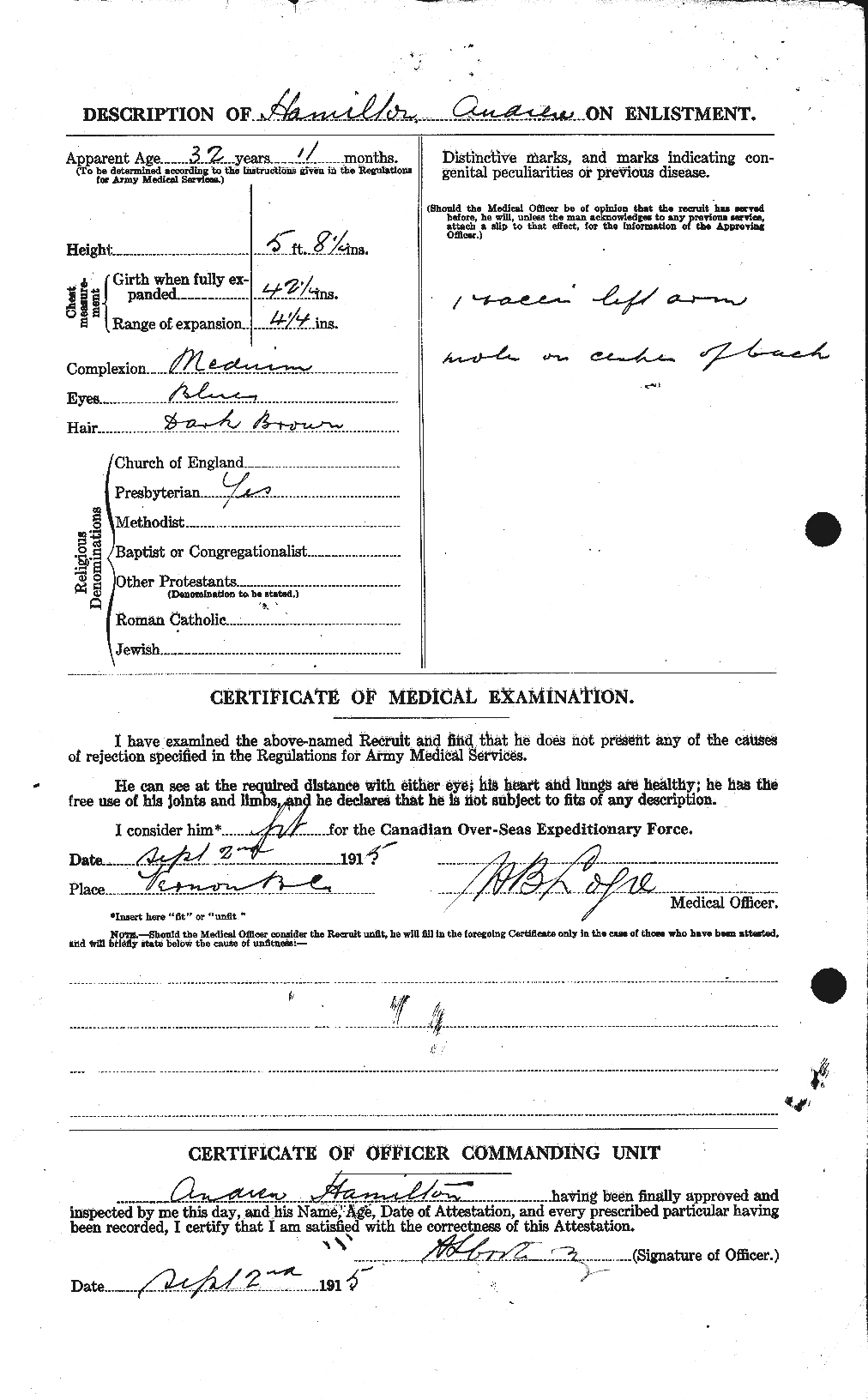 Personnel Records of the First World War - CEF 375221b