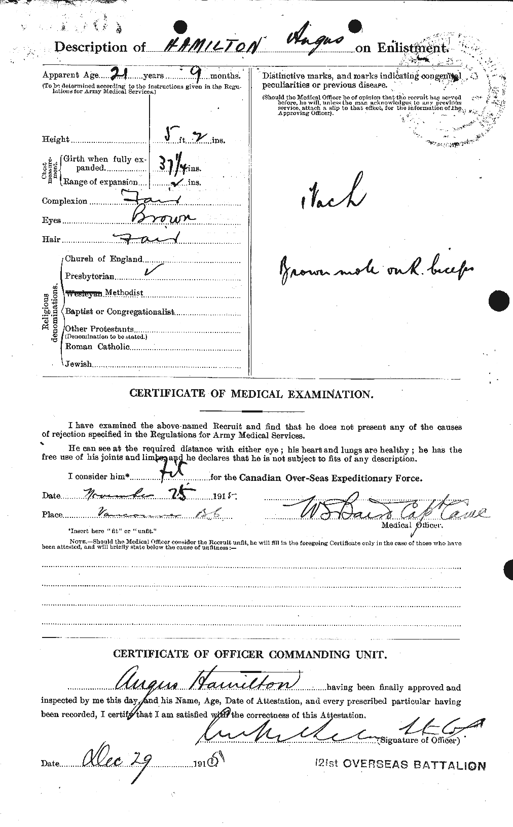 Personnel Records of the First World War - CEF 375236b