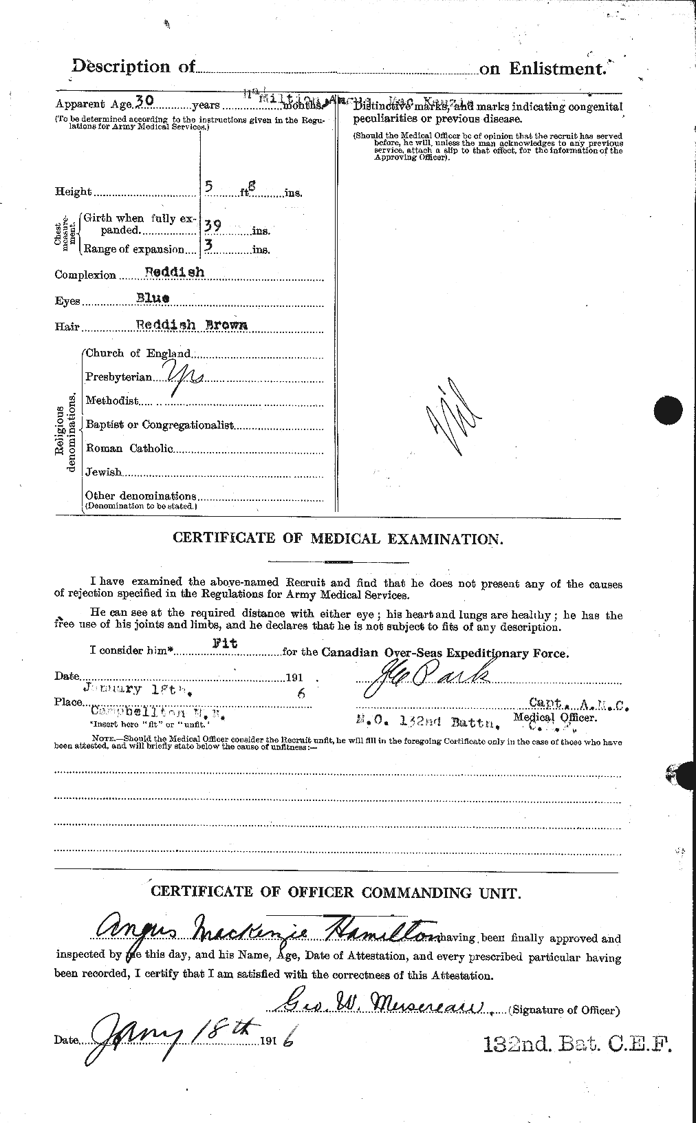 Personnel Records of the First World War - CEF 375240b
