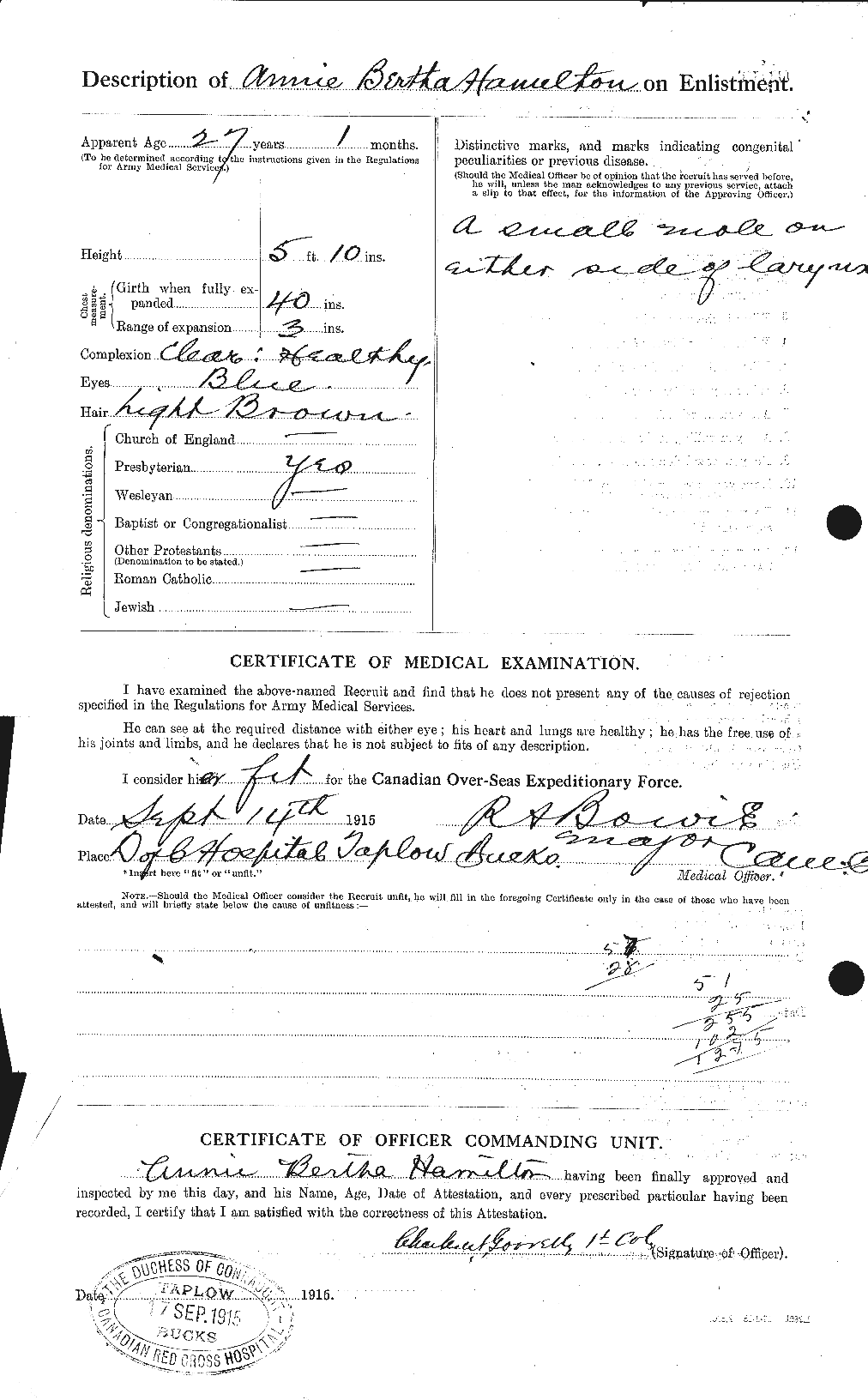 Personnel Records of the First World War - CEF 375241b