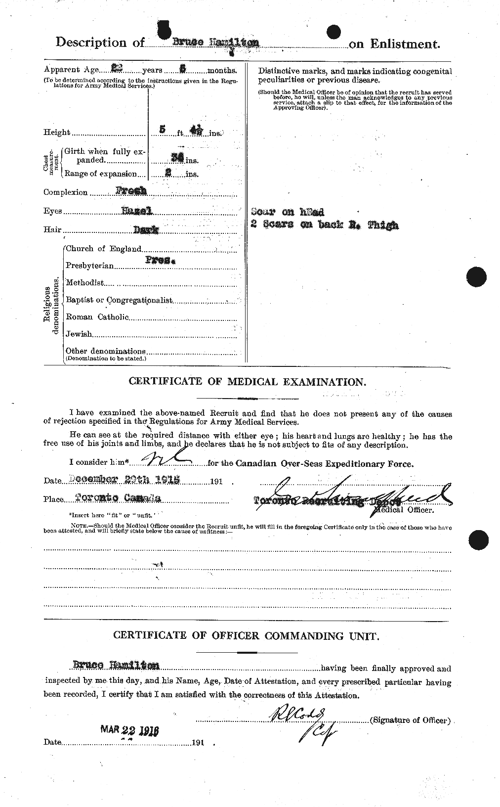 Personnel Records of the First World War - CEF 375277b