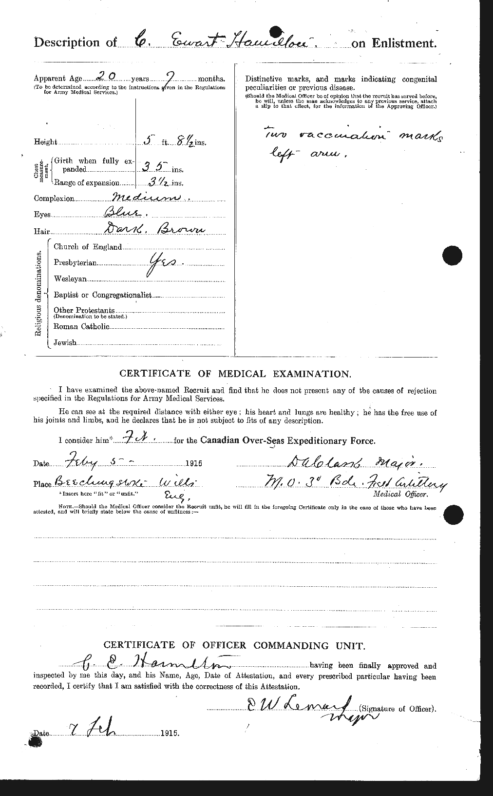 Personnel Records of the First World War - CEF 375280b