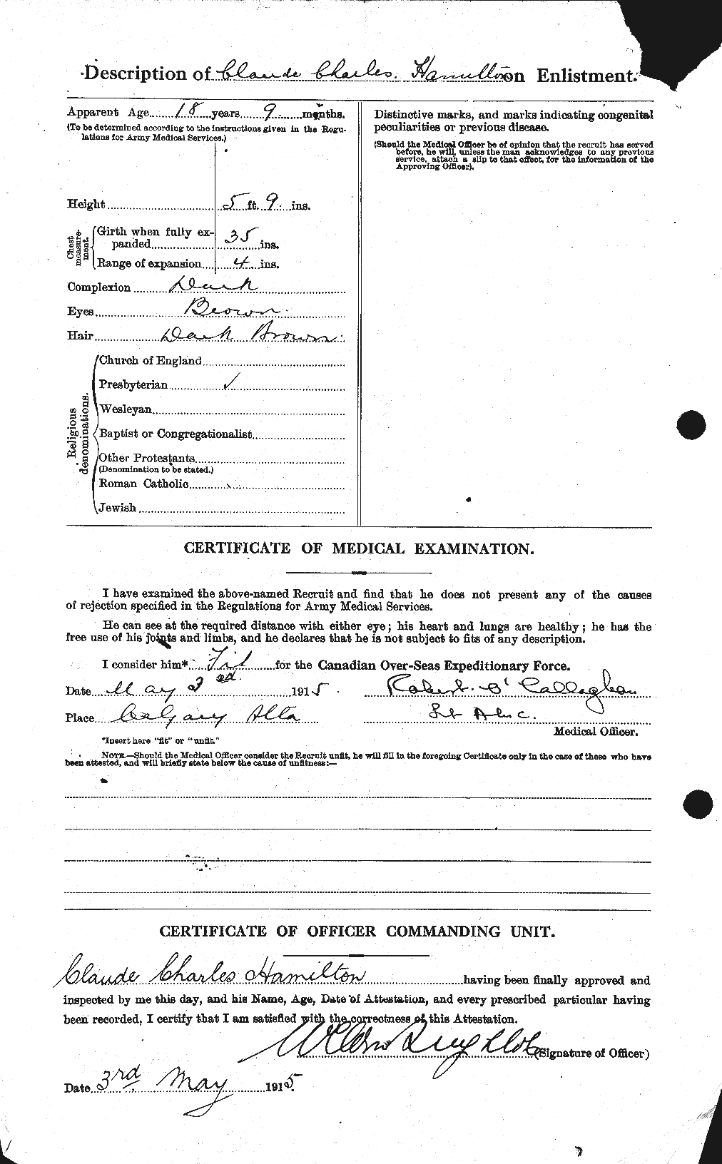 Personnel Records of the First World War - CEF 375325b