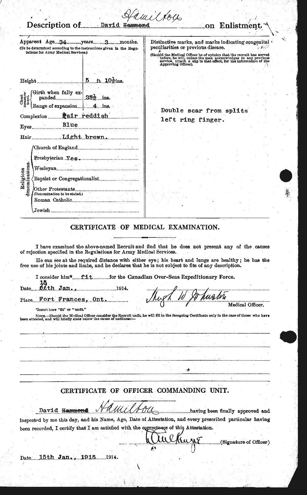 Personnel Records of the First World War - CEF 375340b