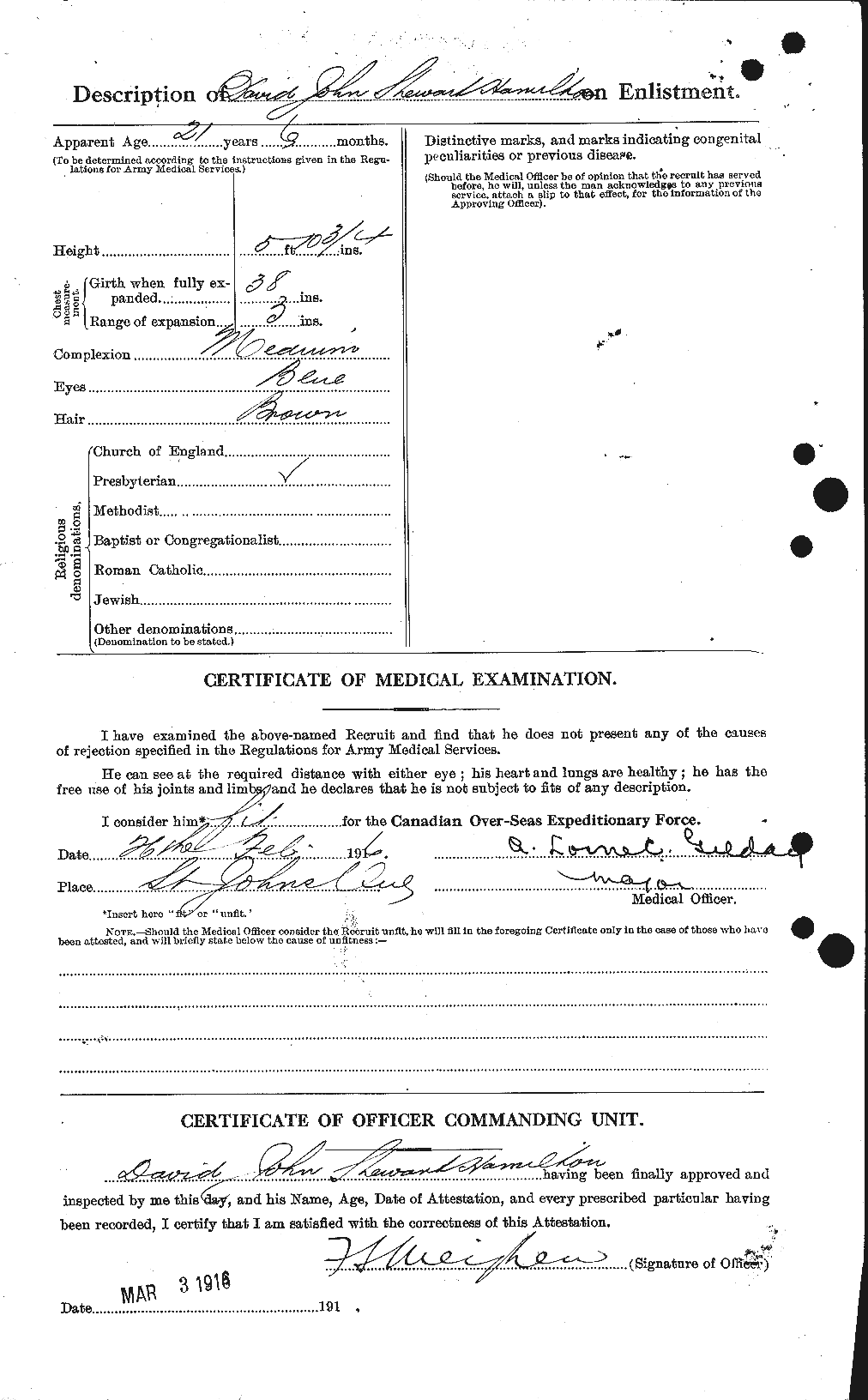 Personnel Records of the First World War - CEF 375350b