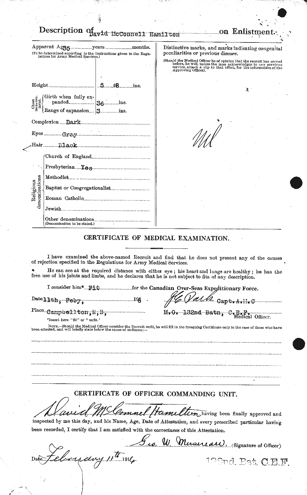 Personnel Records of the First World War - CEF 375351b