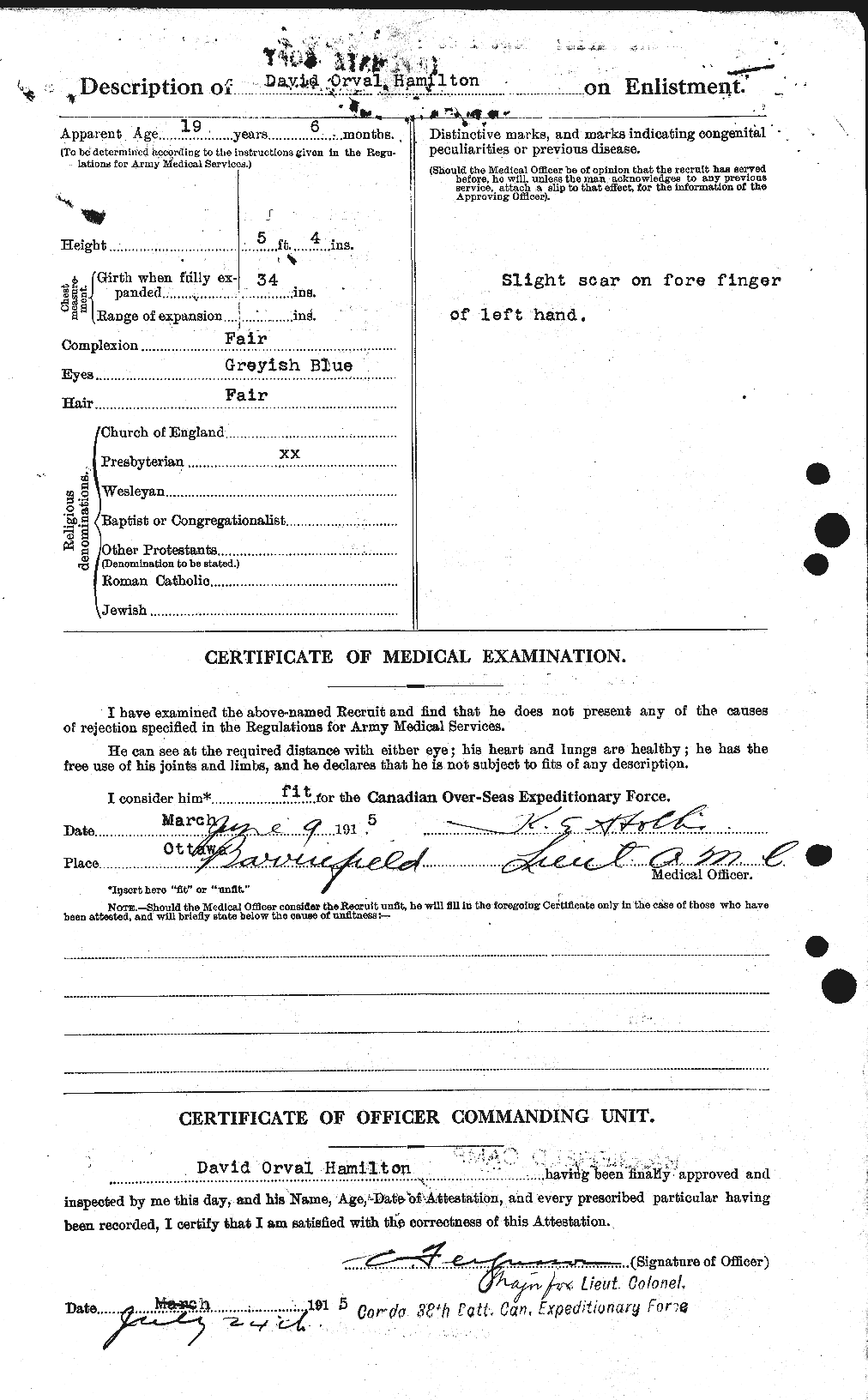 Personnel Records of the First World War - CEF 375352b