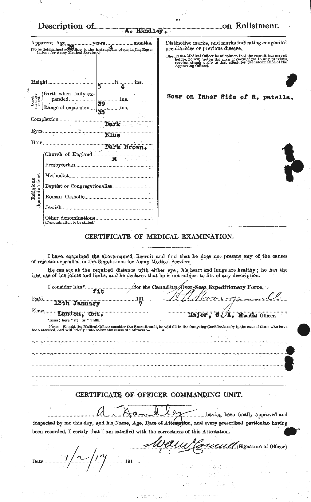 Personnel Records of the First World War - CEF 375640b