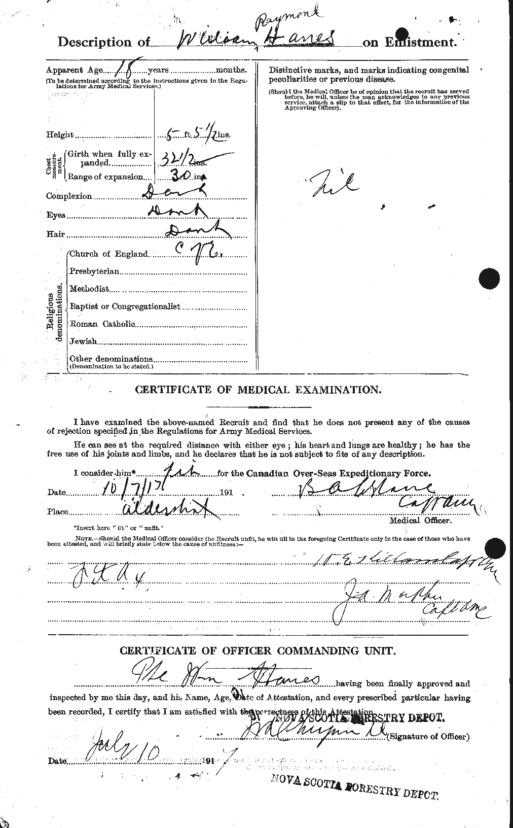 Personnel Records of the First World War - CEF 375787b