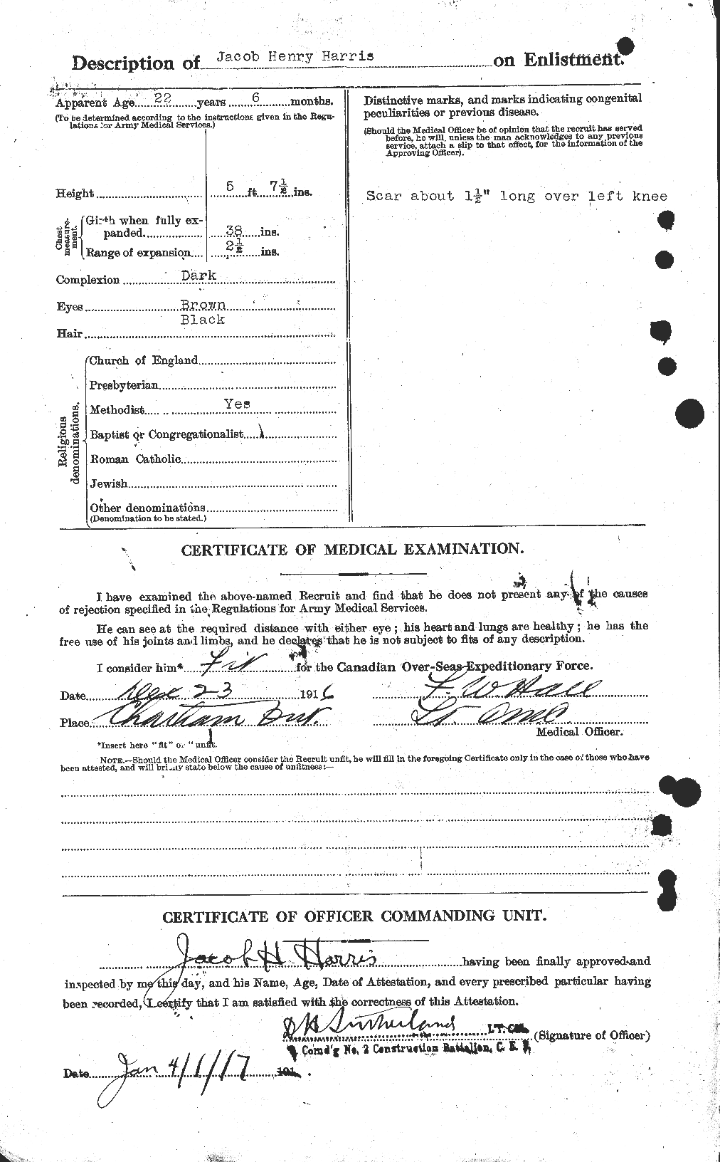 Personnel Records of the First World War - CEF 377170b