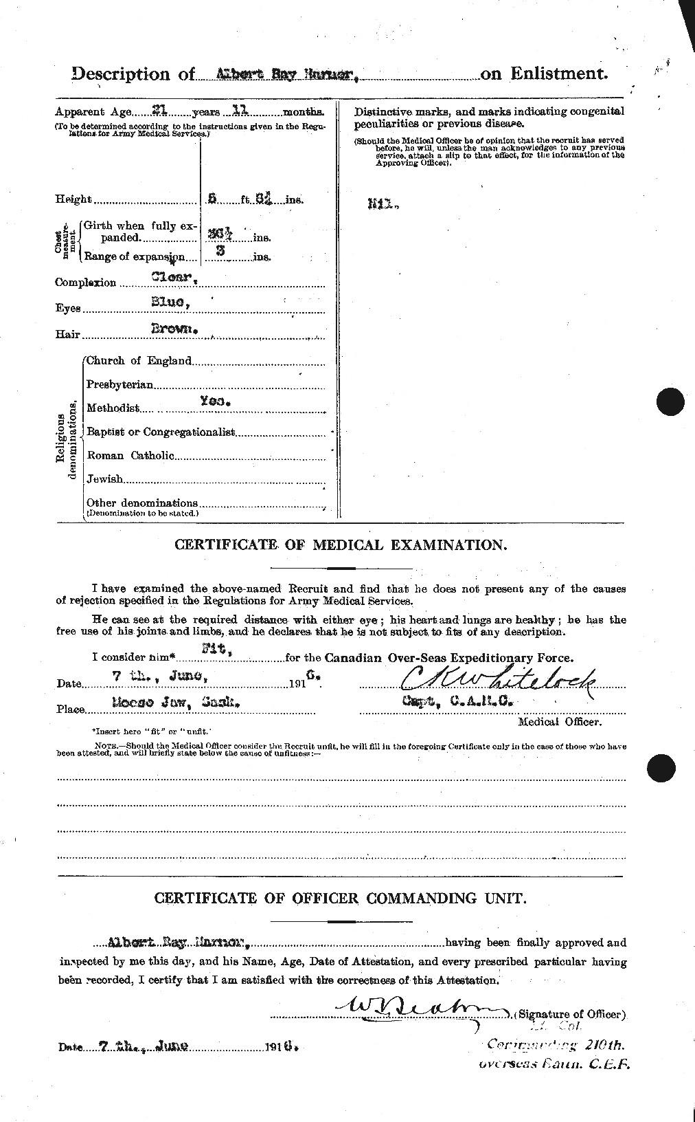 Personnel Records of the First World War - CEF 378853b