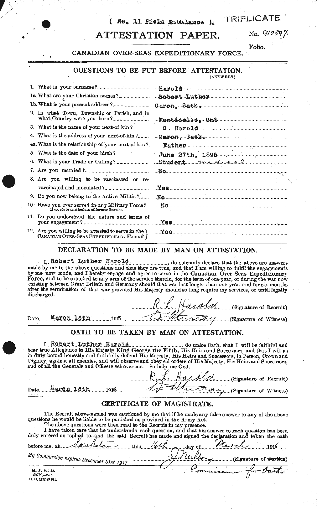 Personnel Records of the First World War - CEF 380732a