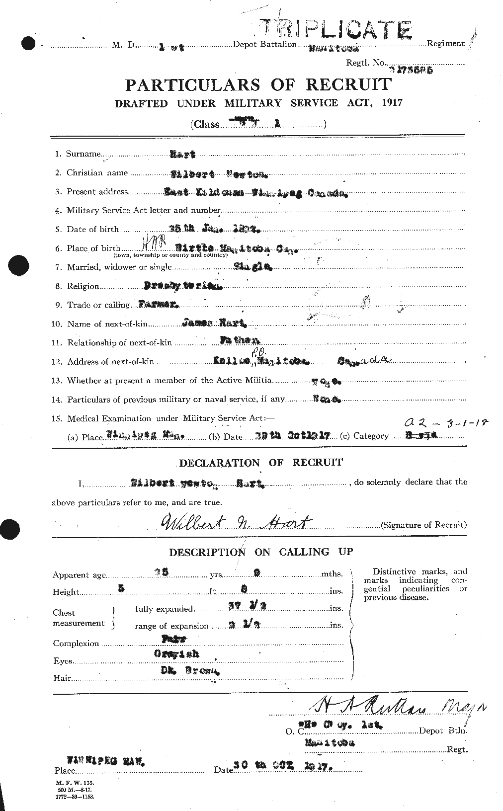 Personnel Records of the First World War - CEF 382095a