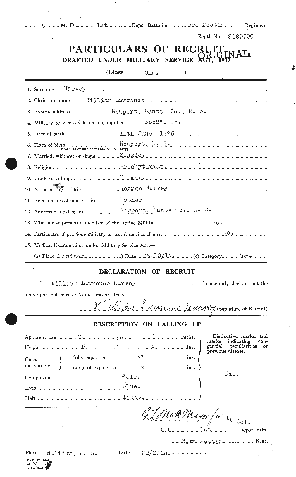 Personnel Records of the First World War - CEF 382246a