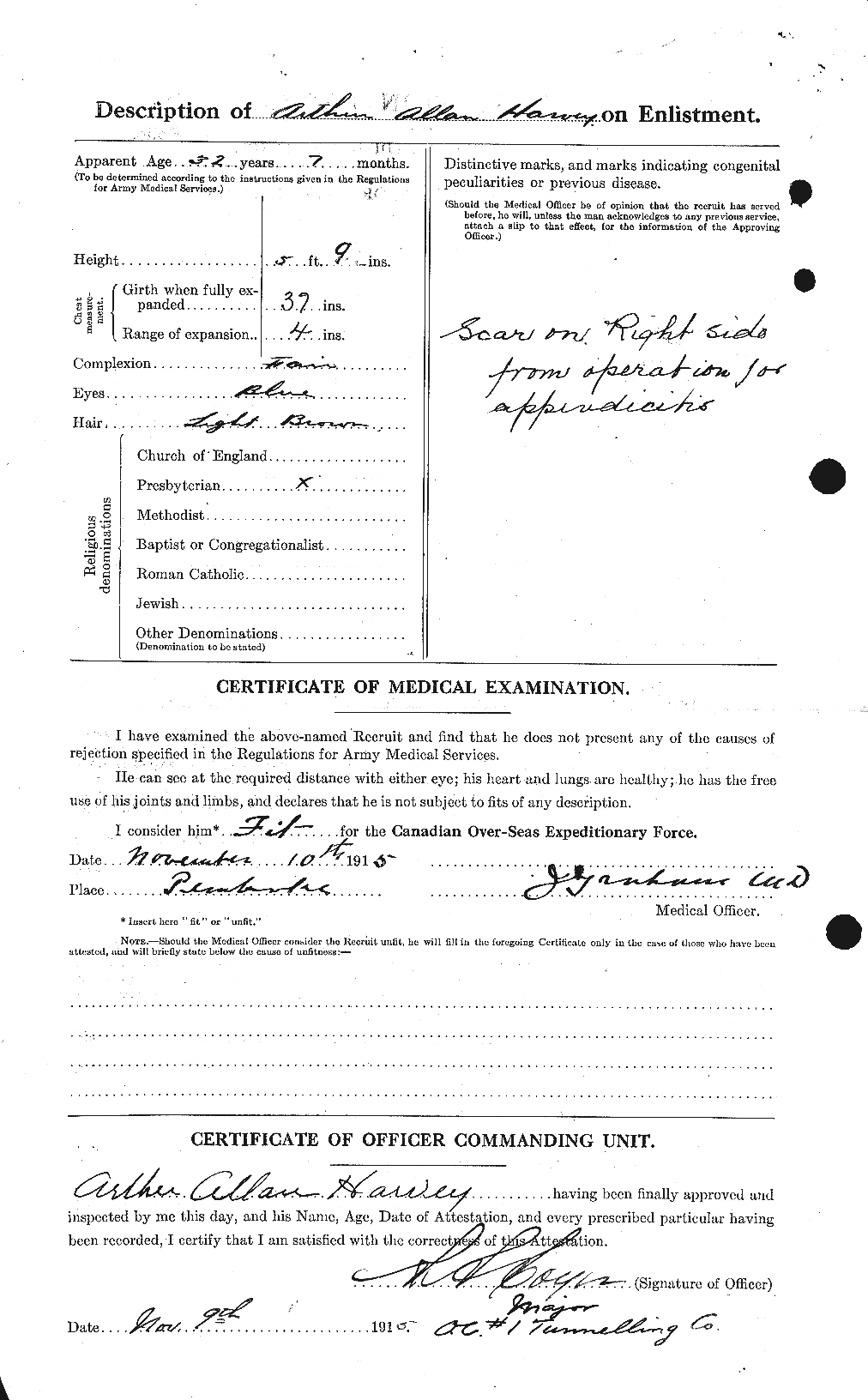 Personnel Records of the First World War - CEF 382522b