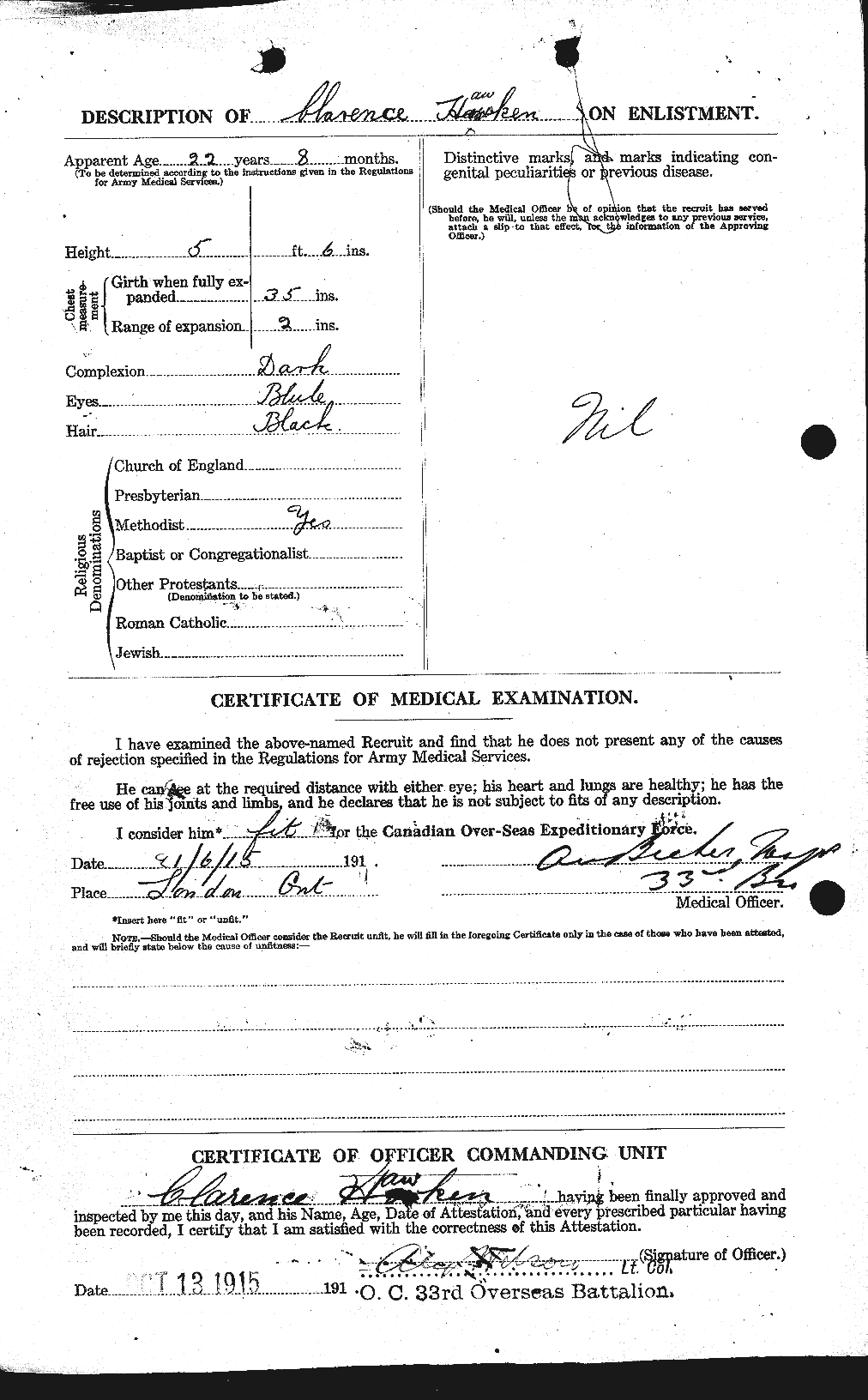Personnel Records of the First World War - CEF 384488b