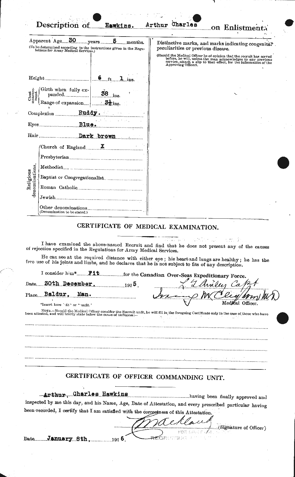 Personnel Records of the First World War - CEF 384625b