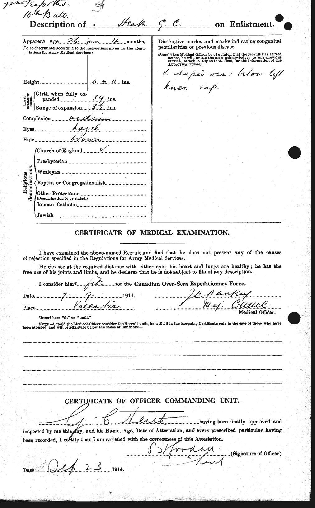Personnel Records of the First World War - CEF 386260b