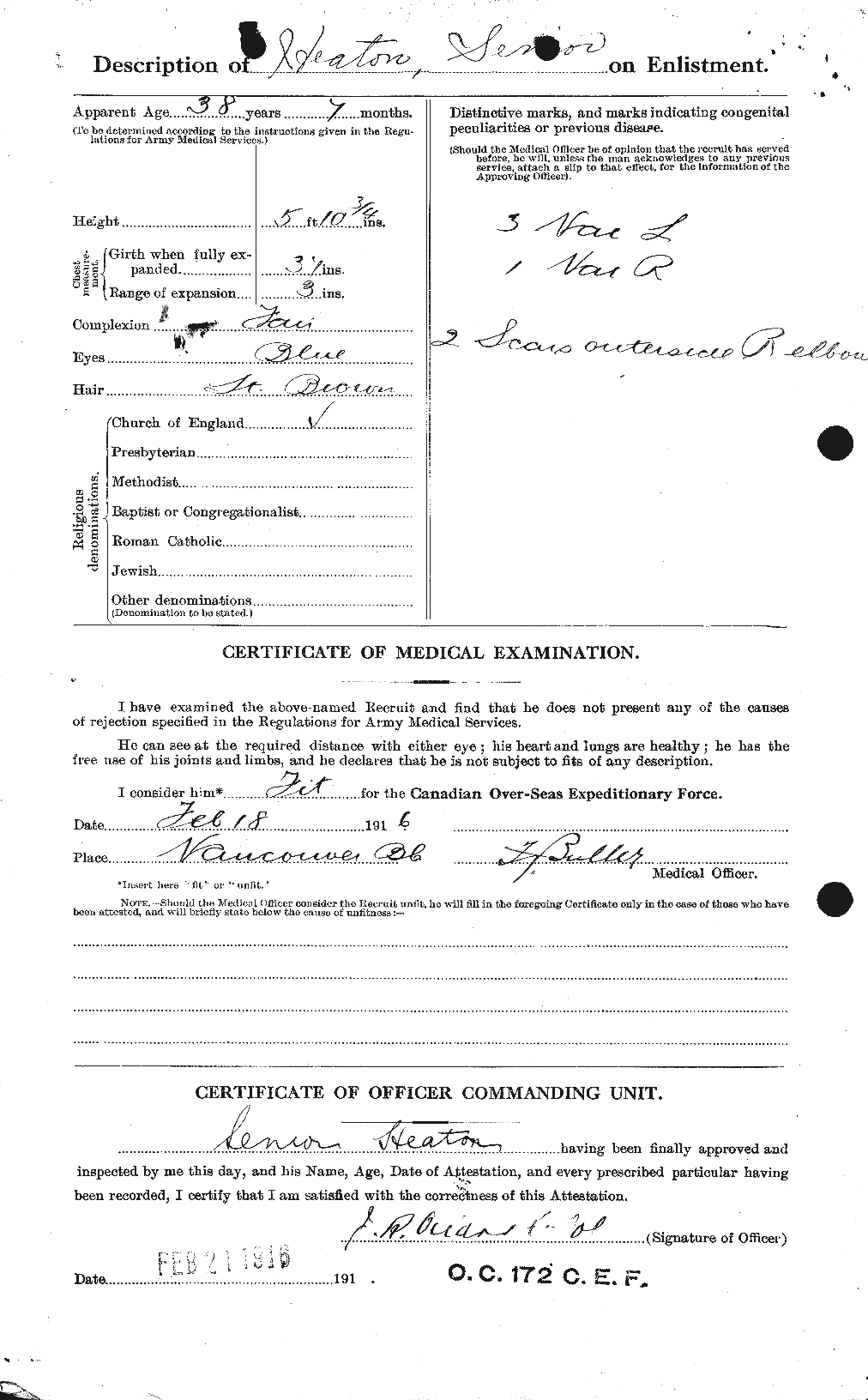 Personnel Records of the First World War - CEF 386469b