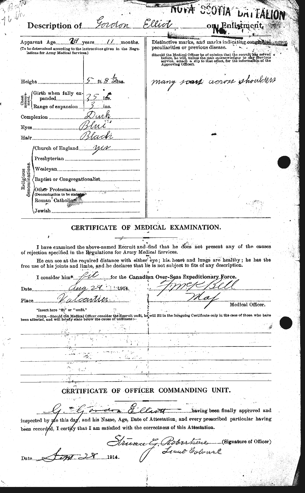 Personnel Records of the First World War - CEF 387128b