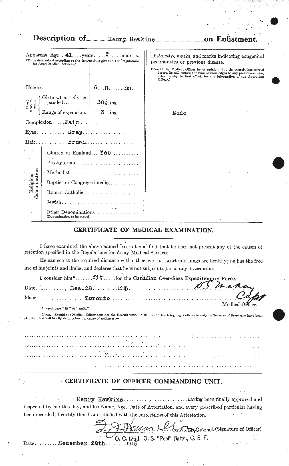 Personnel Records of the First World War - CEF 387143b