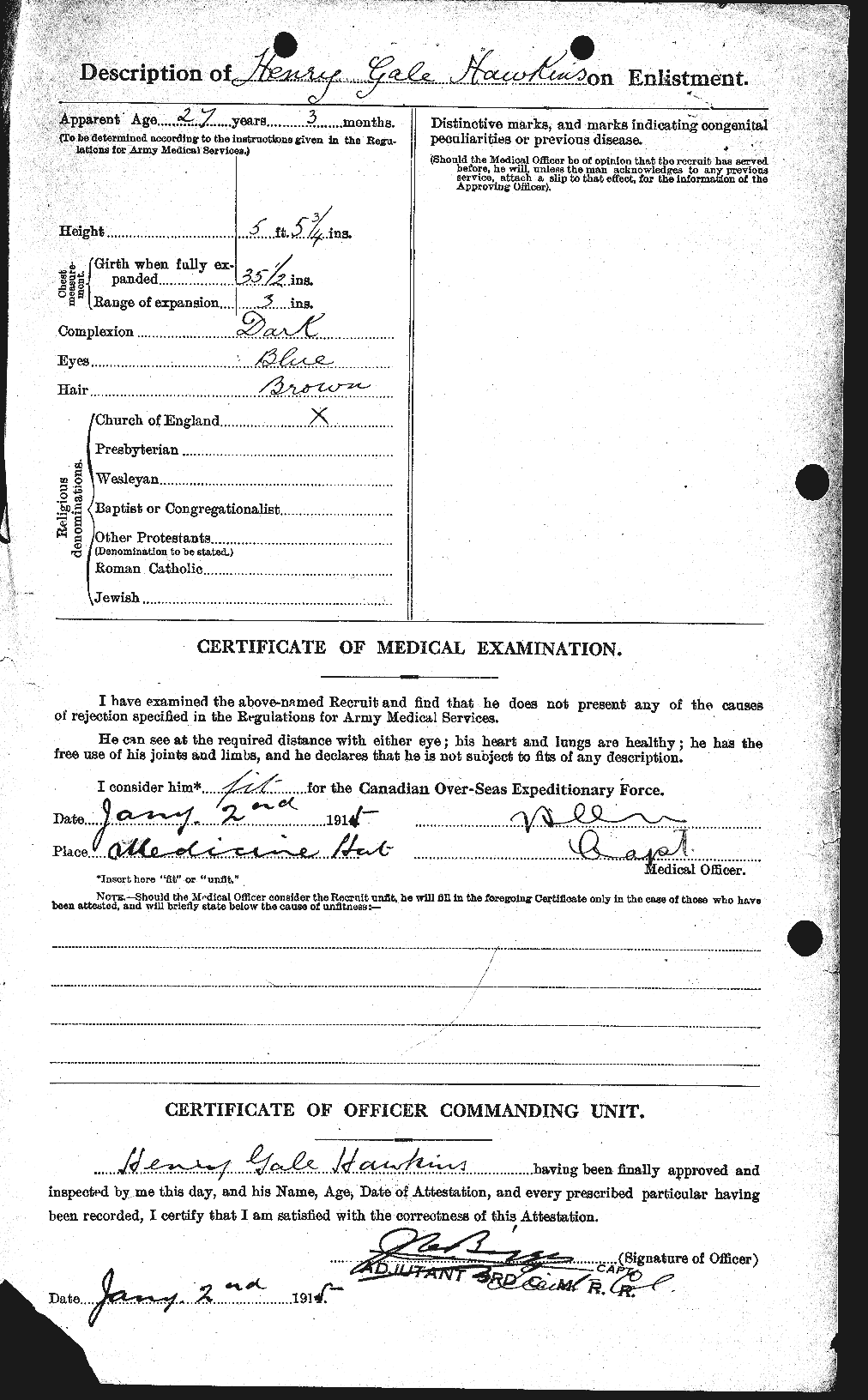 Personnel Records of the First World War - CEF 387145b