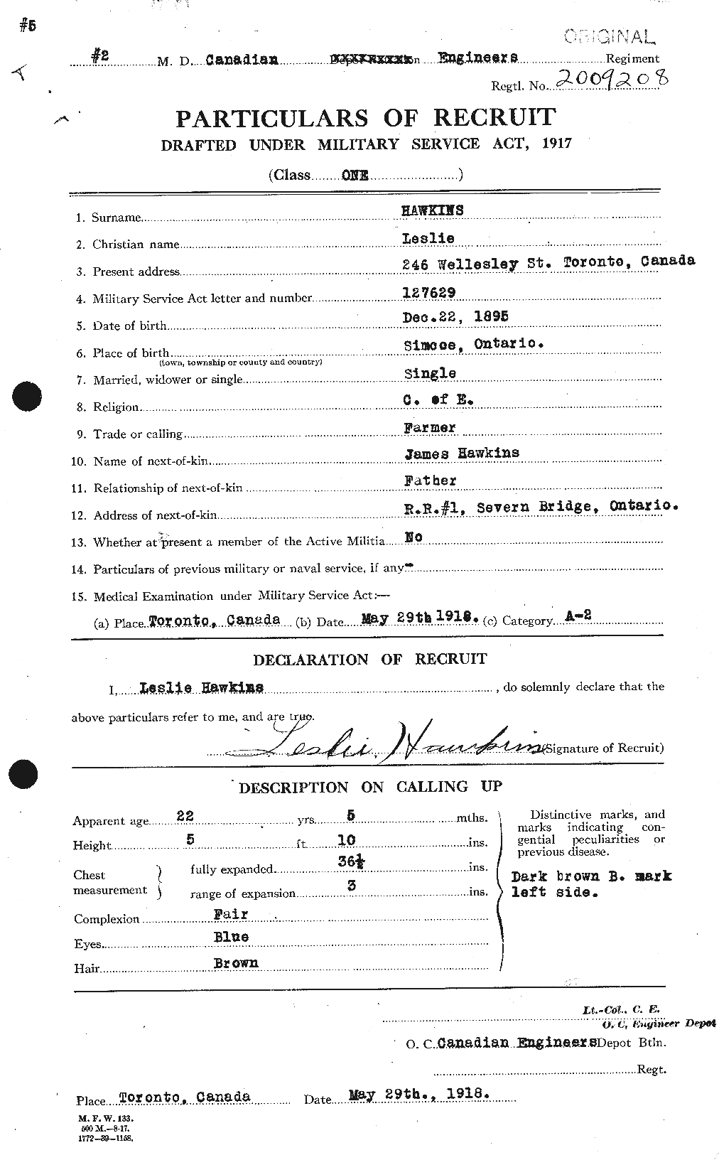 Personnel Records of the First World War - CEF 387206a