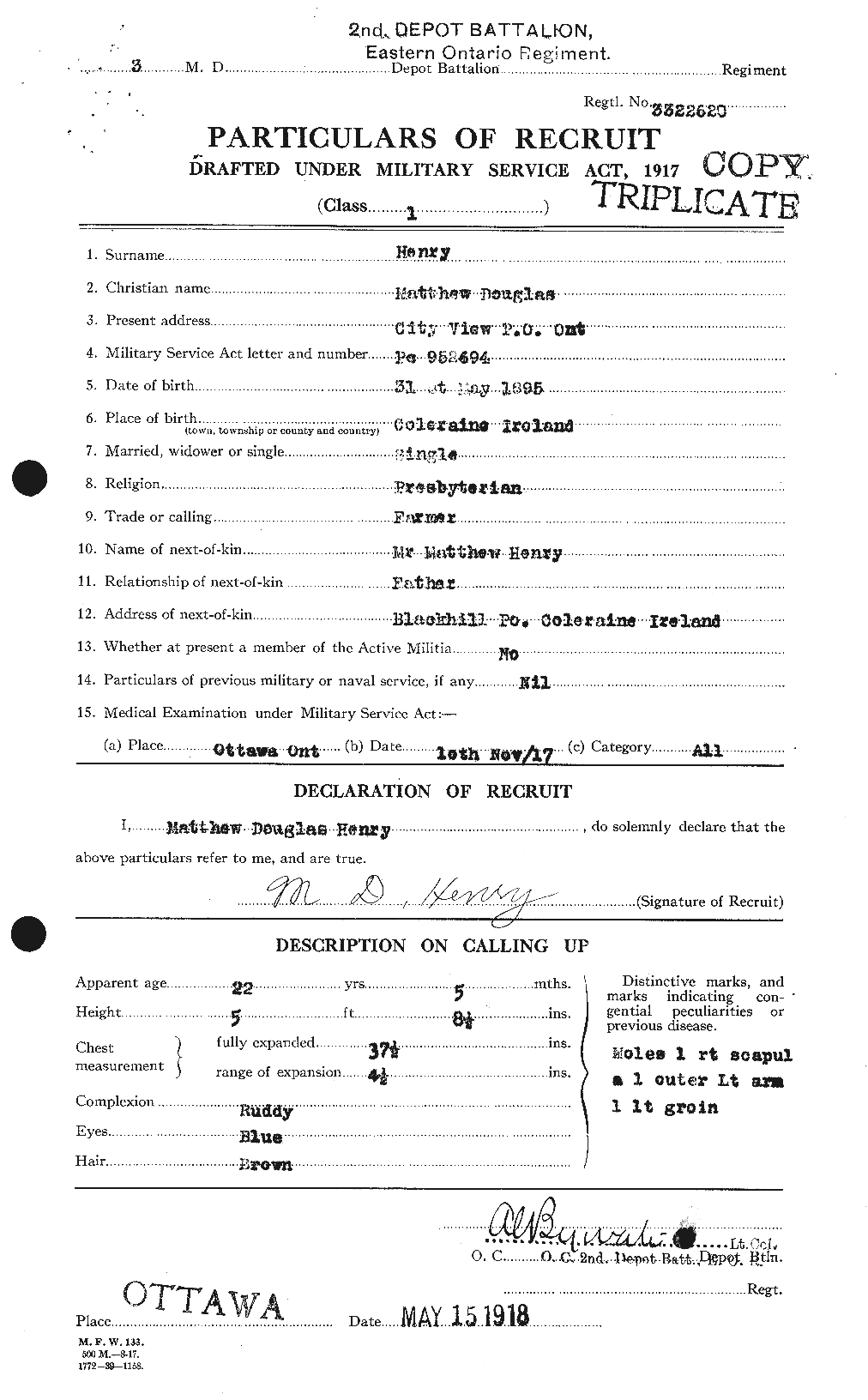 Personnel Records of the First World War - CEF 387663a