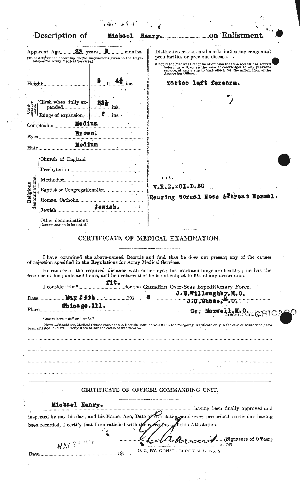 Personnel Records of the First World War - CEF 387667b