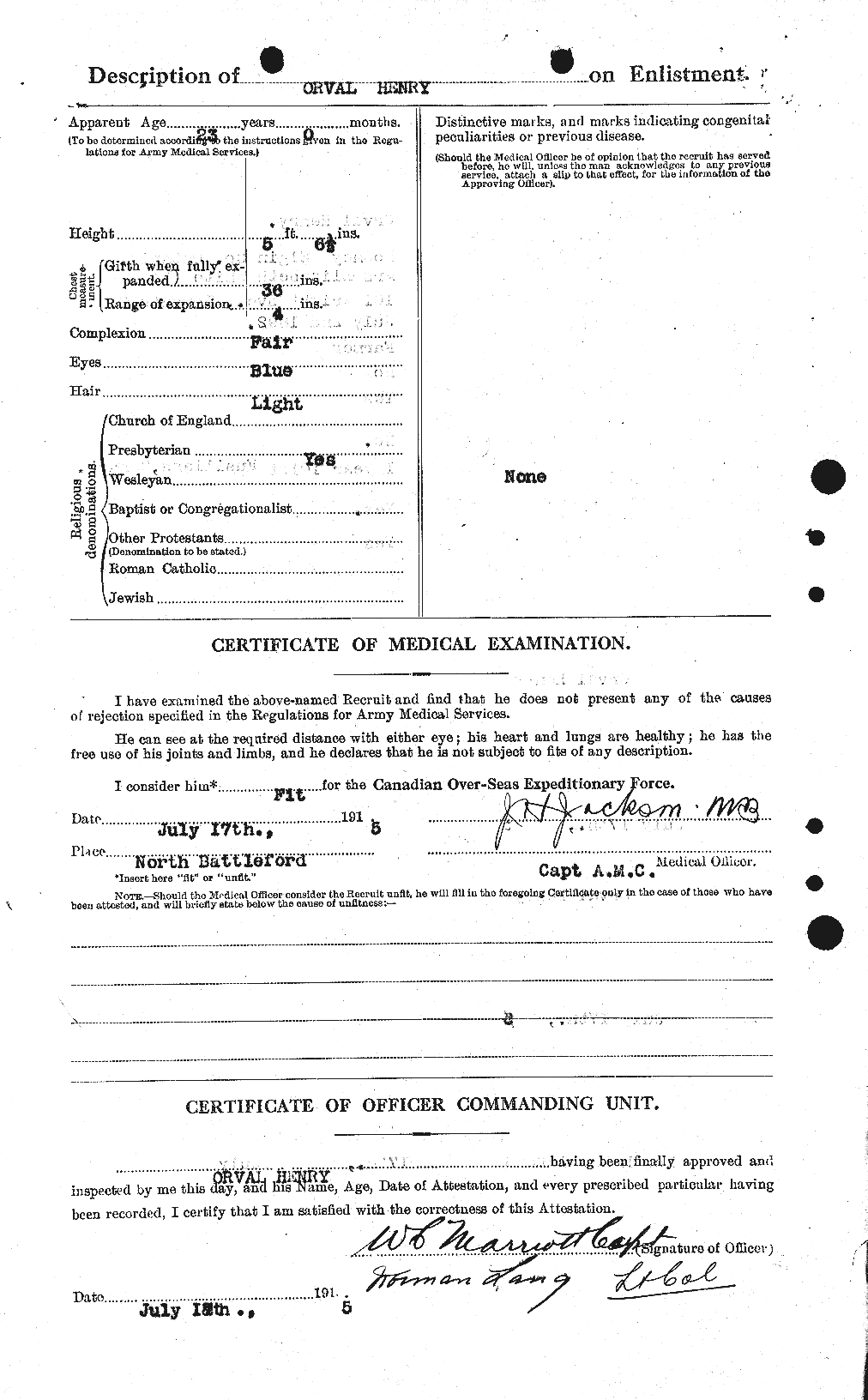 Personnel Records of the First World War - CEF 387676b