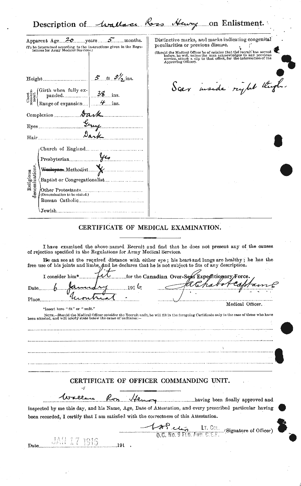 Personnel Records of the First World War - CEF 387749b
