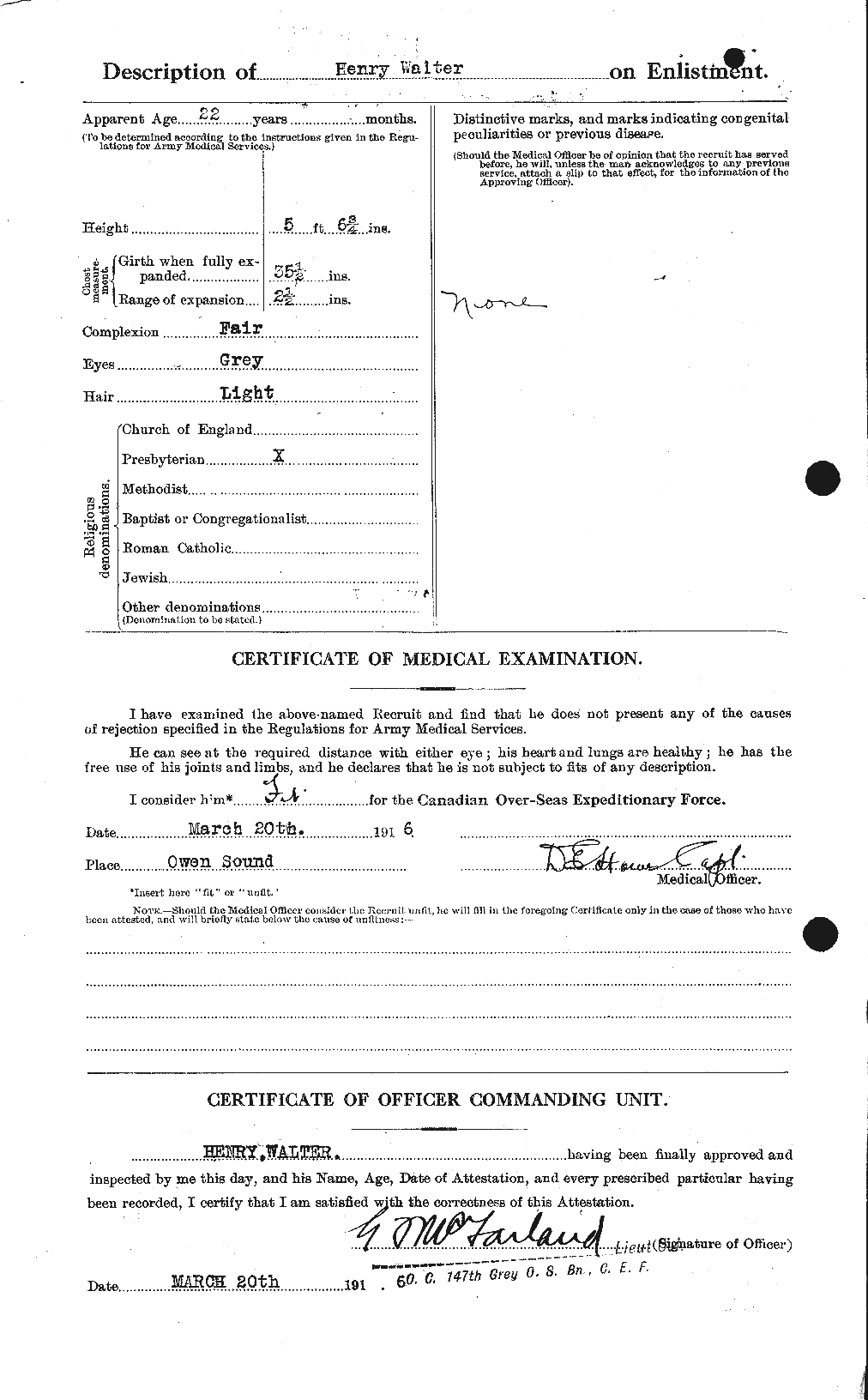 Personnel Records of the First World War - CEF 387751b