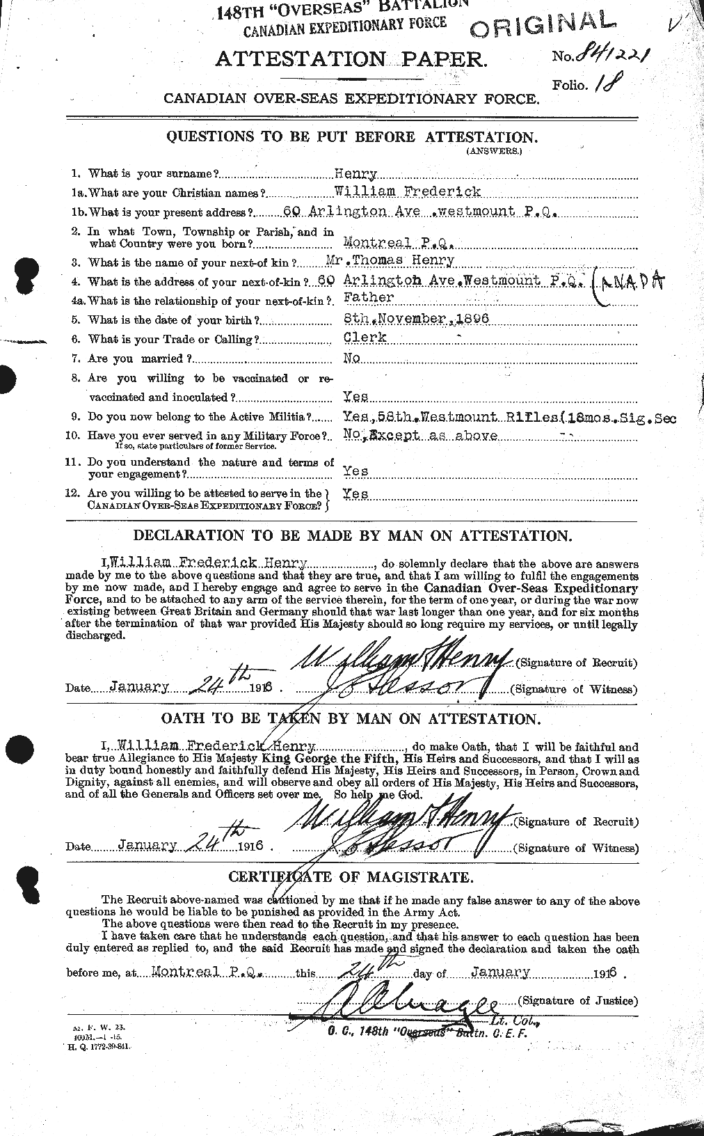 Personnel Records of the First World War - CEF 387776a