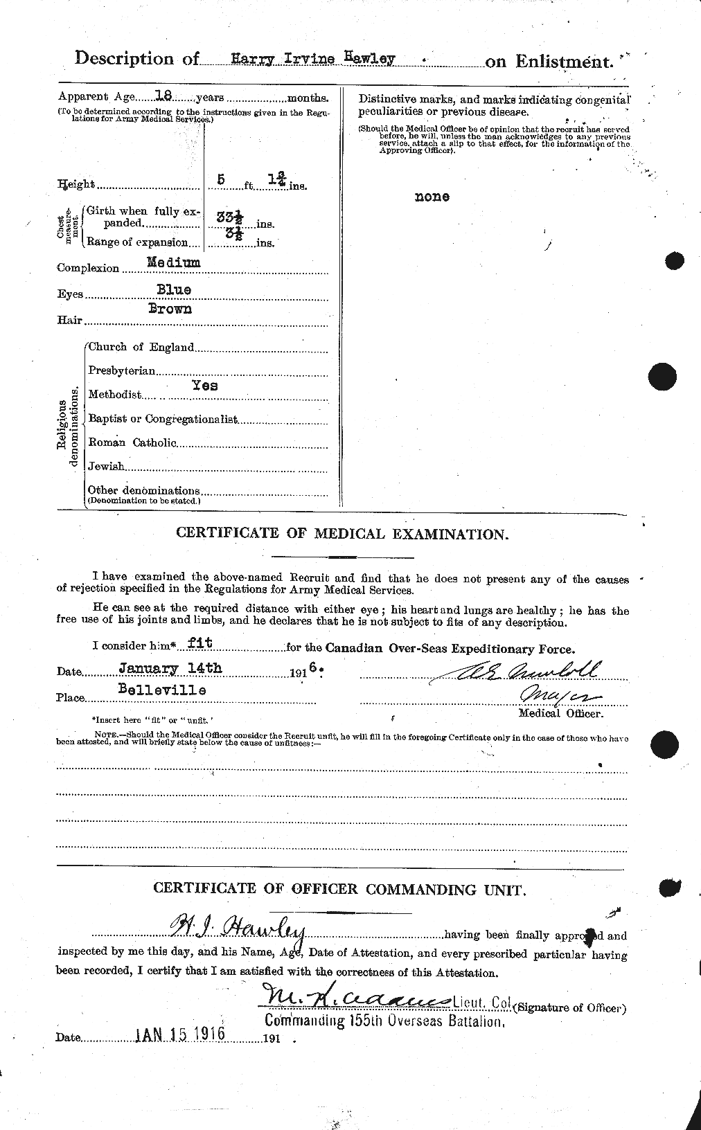 Personnel Records of the First World War - CEF 387826b