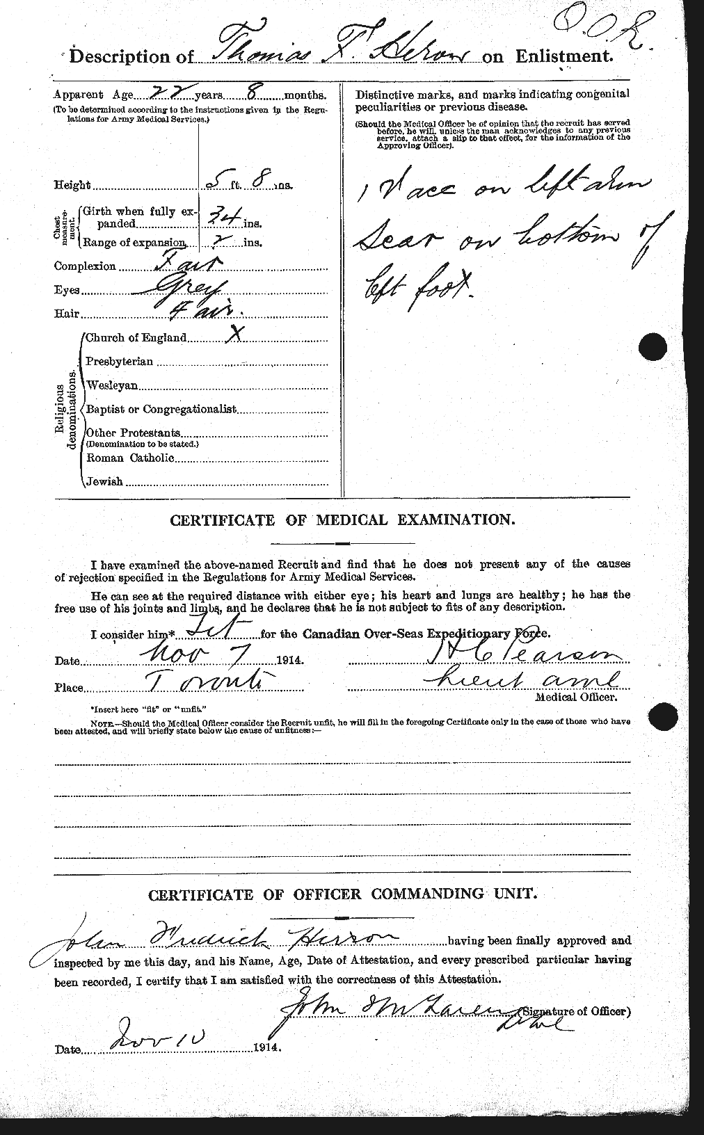 Personnel Records of the First World War - CEF 388496b