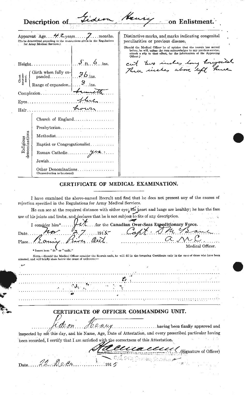 Personnel Records of the First World War - CEF 389197b