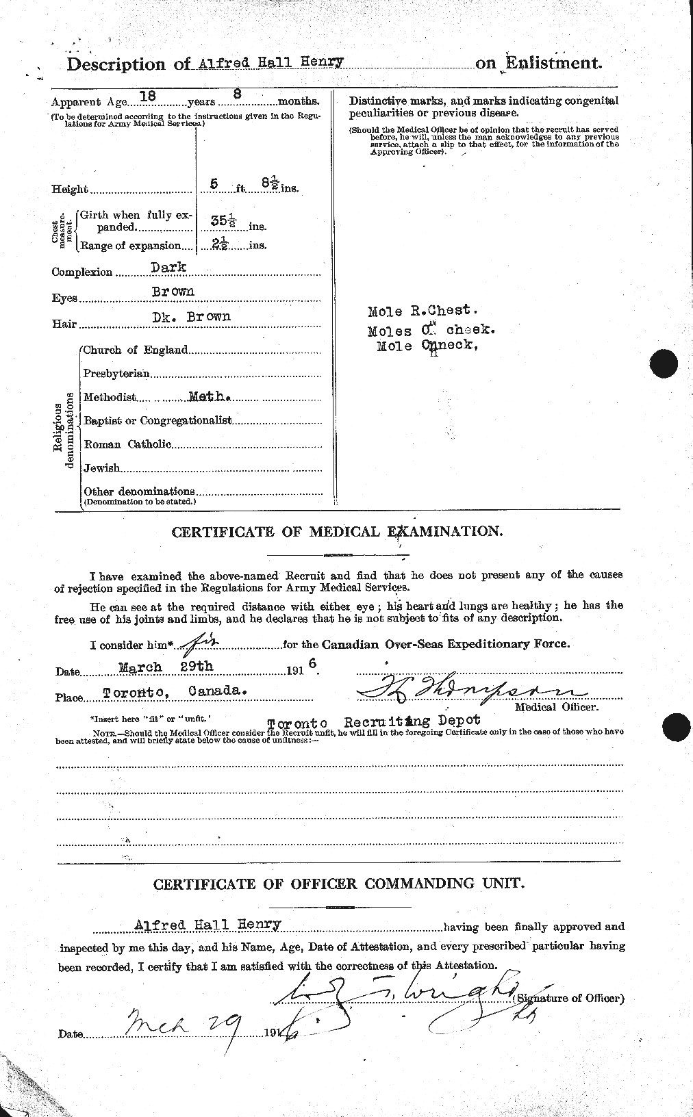 Personnel Records of the First World War - CEF 392770b