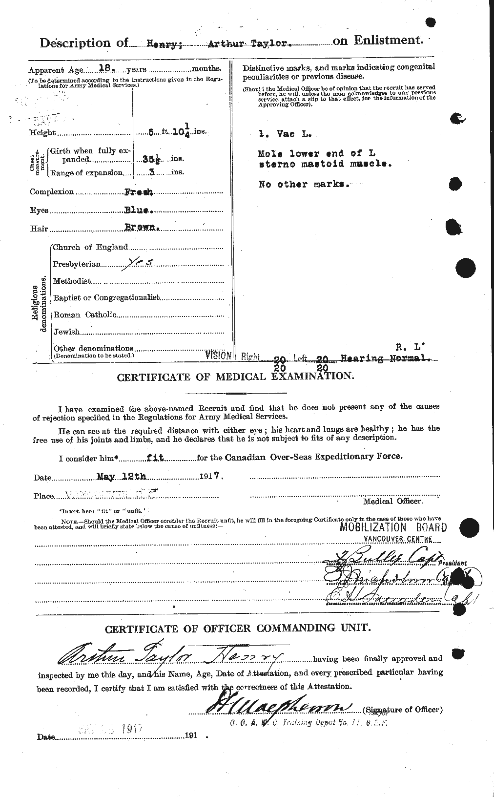 Personnel Records of the First World War - CEF 392786b