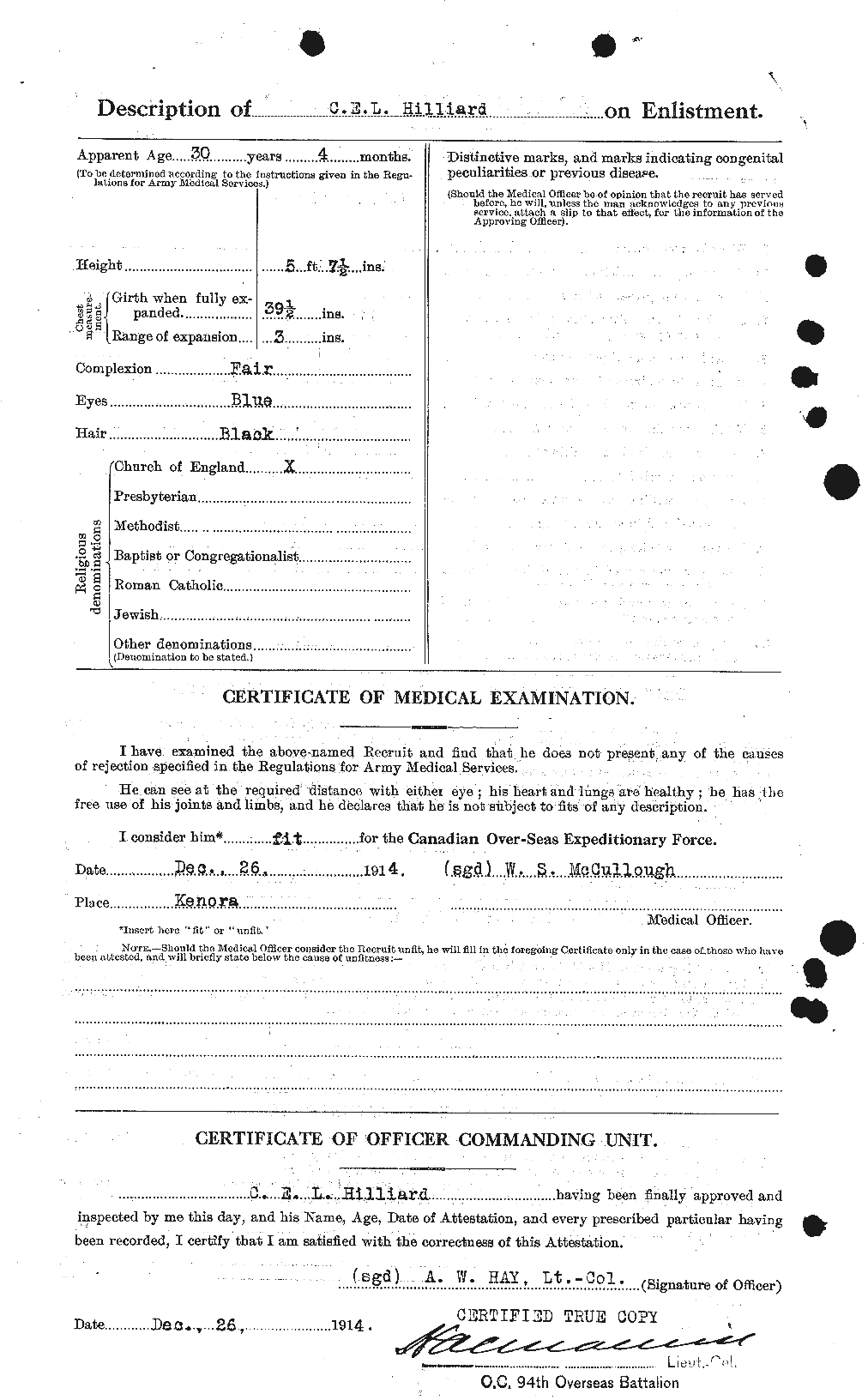 Personnel Records of the First World War - CEF 393602b