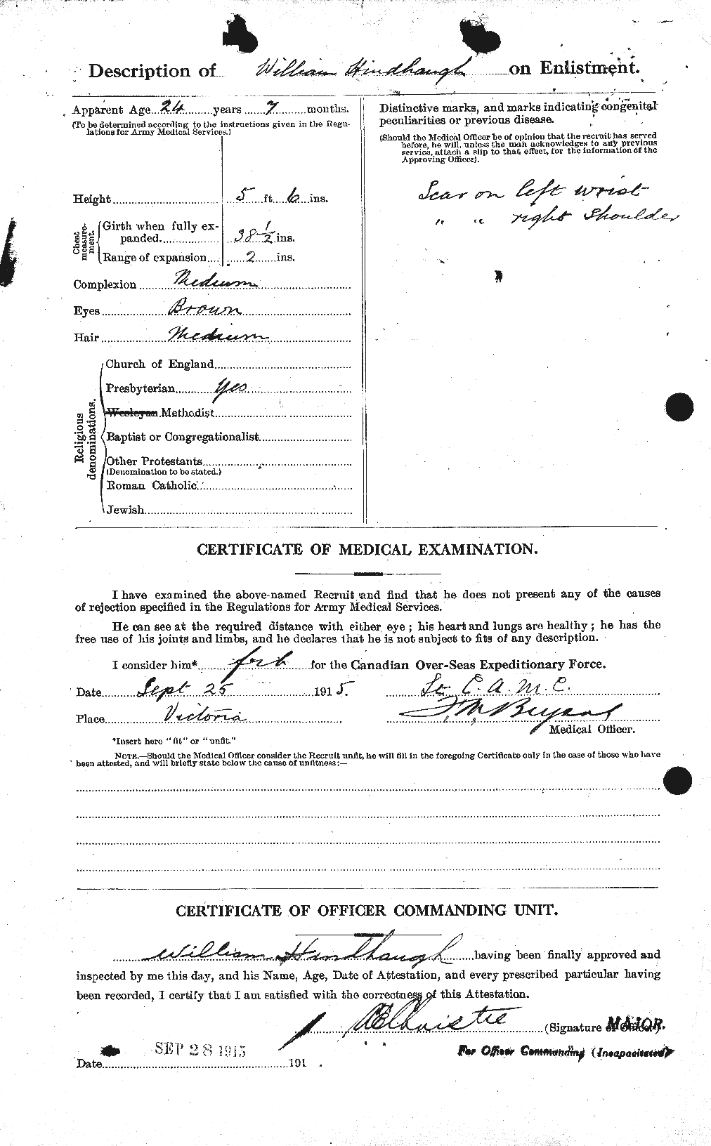 Personnel Records of the First World War - CEF 394314b