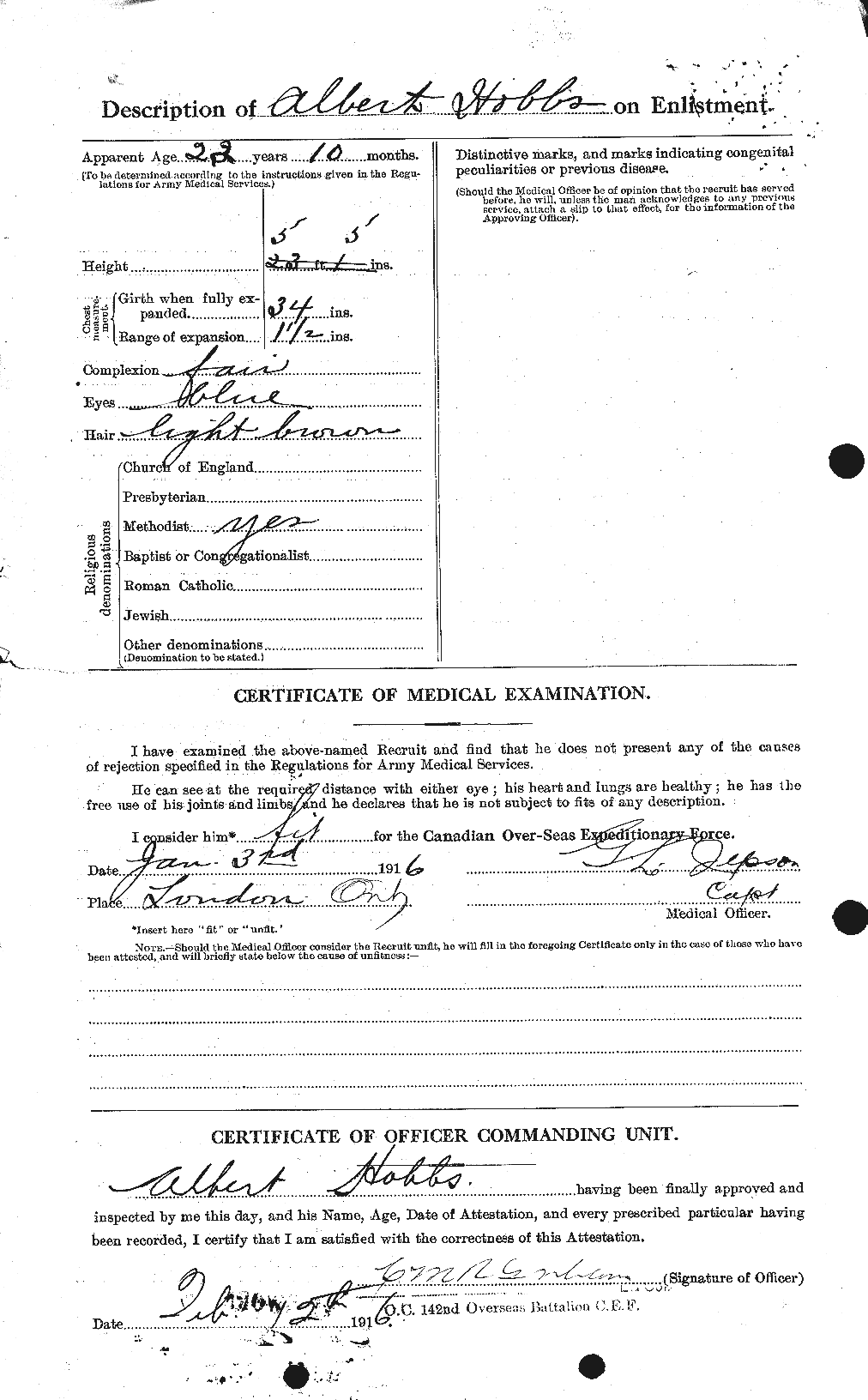 Personnel Records of the First World War - CEF 394899b