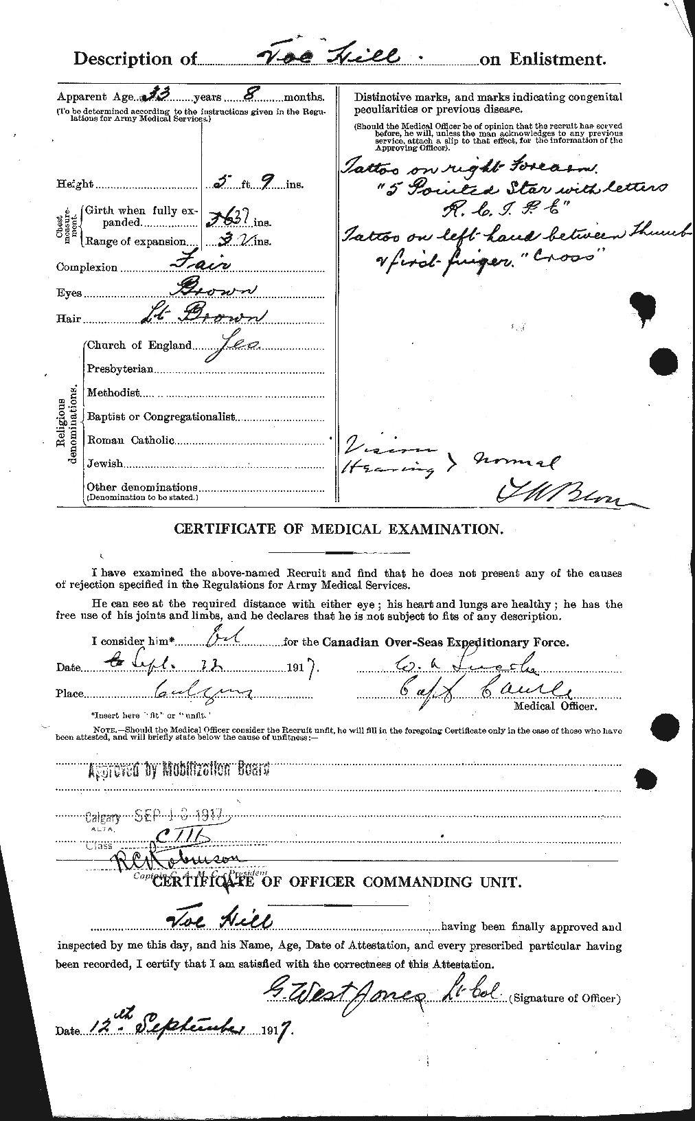 Personnel Records of the First World War - CEF 398712b