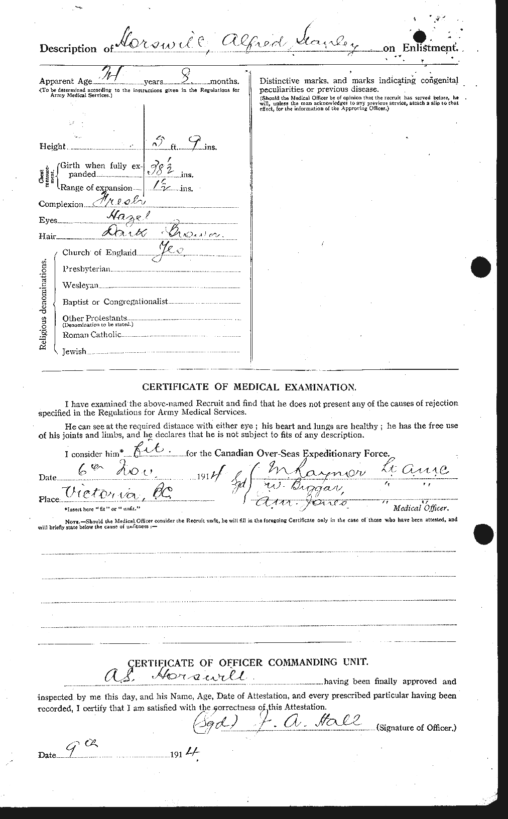 Personnel Records of the First World War - CEF 399797b