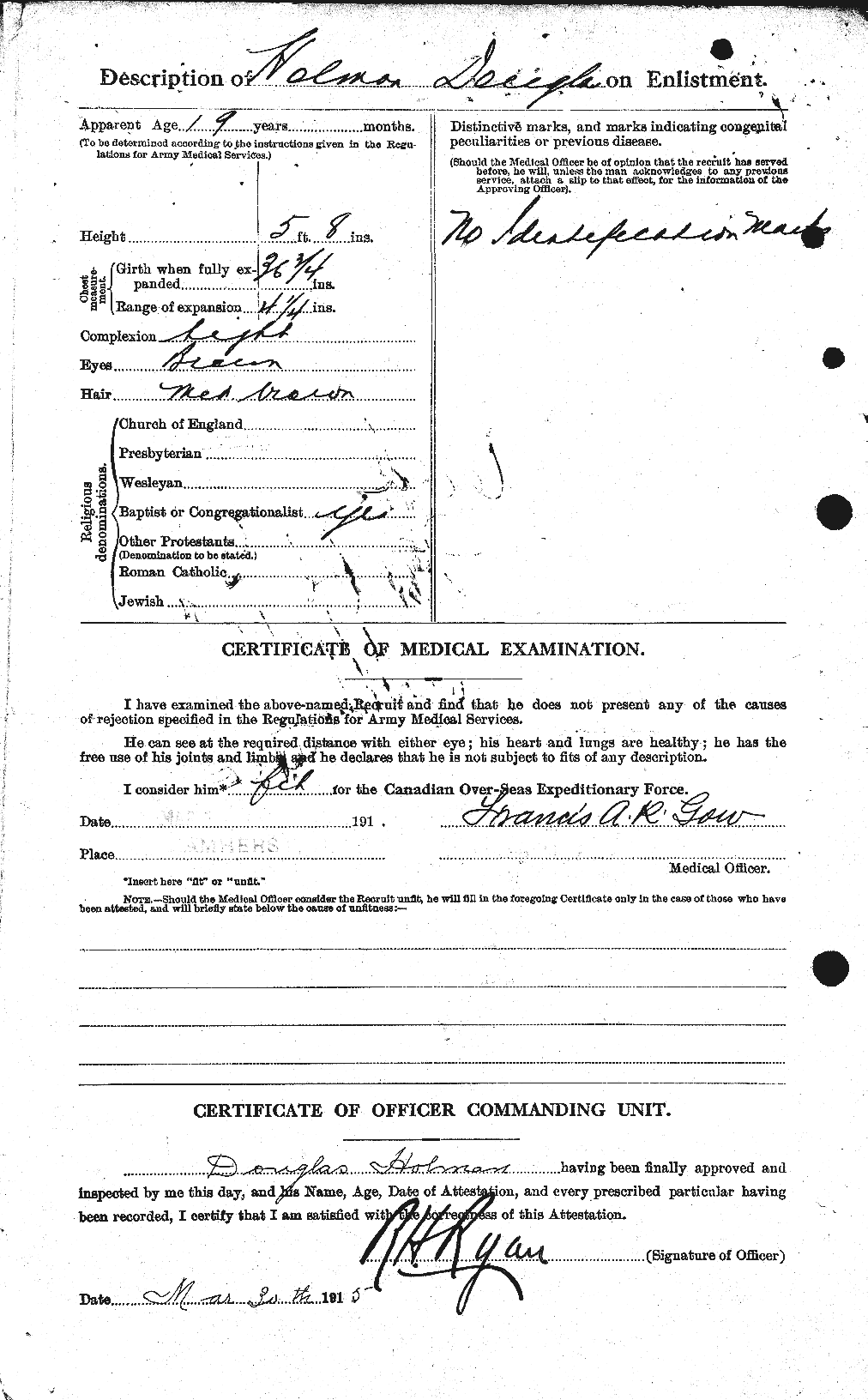 Personnel Records of the First World War - CEF 400212b