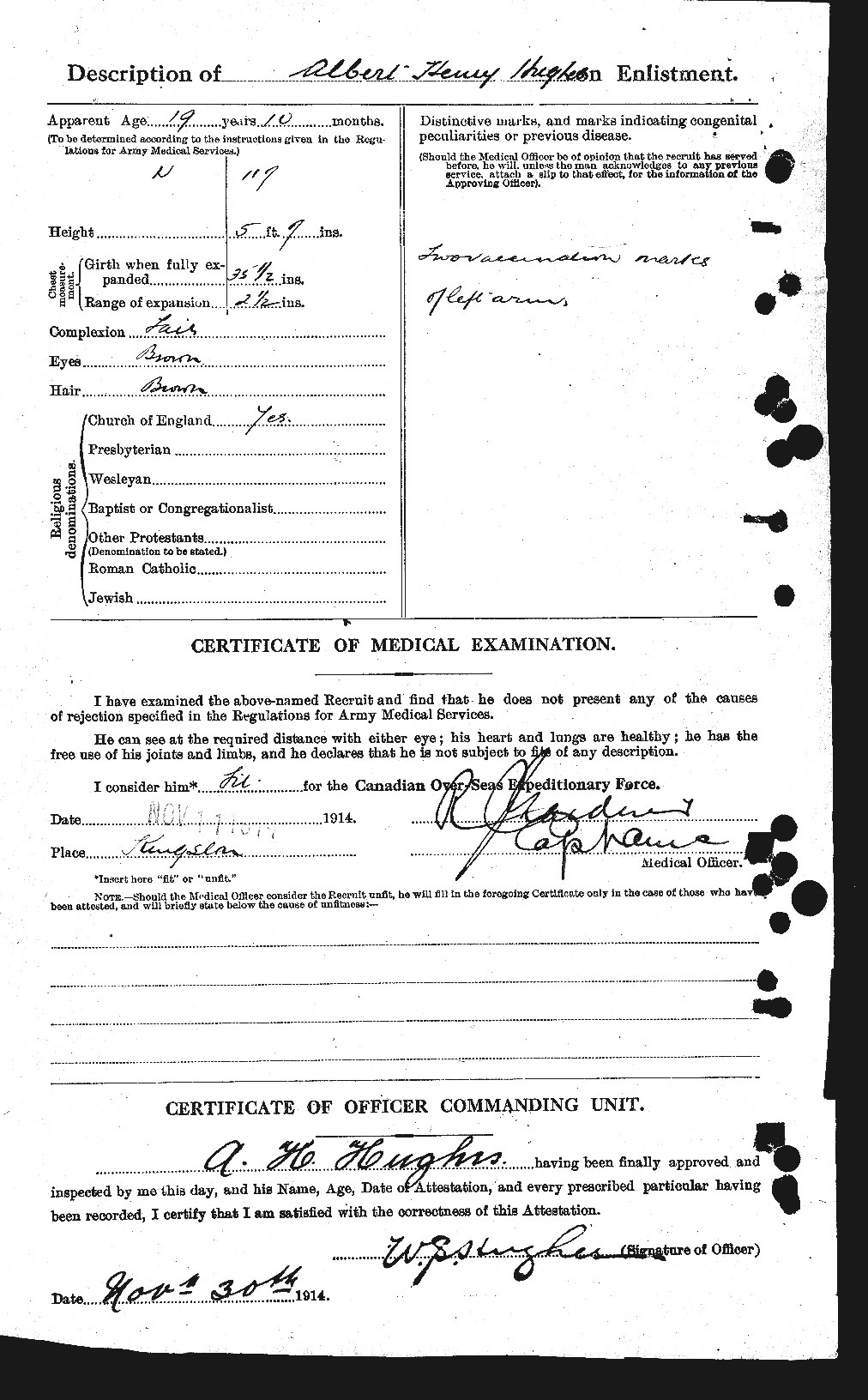 Personnel Records of the First World War - CEF 402526b