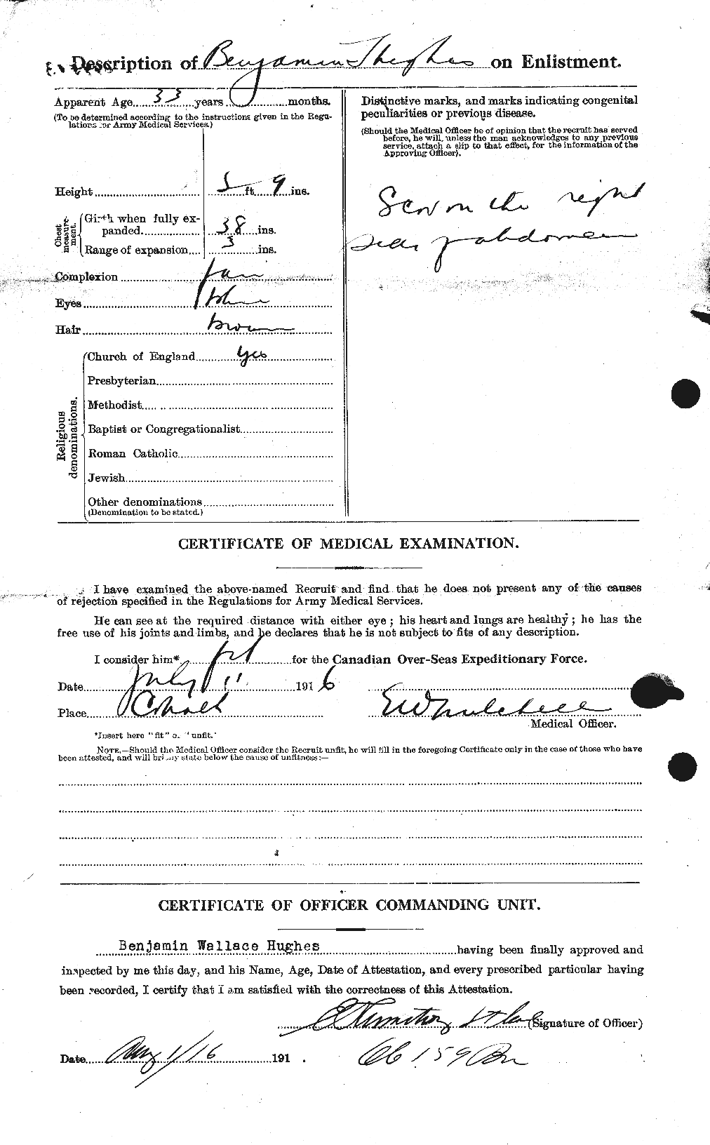 Personnel Records of the First World War - CEF 402578b