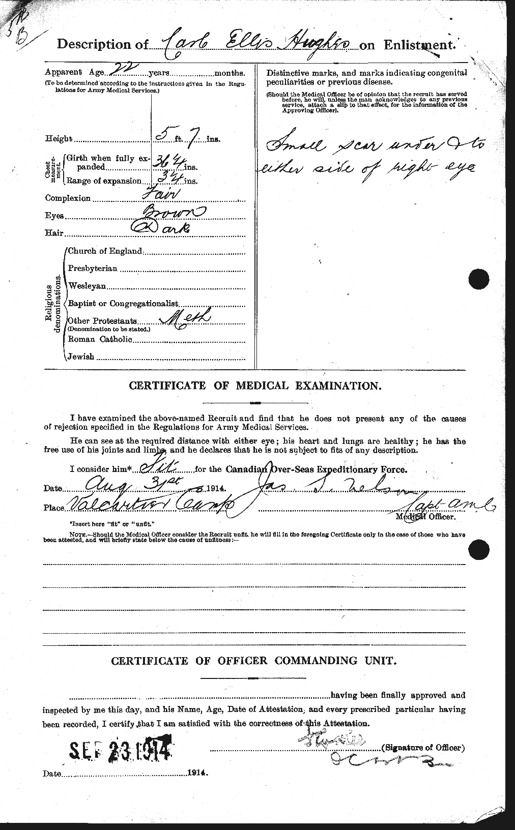 Personnel Records of the First World War - CEF 402592b